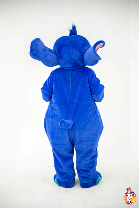 Alien Animal mascot costume — back view