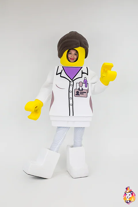 Figurine Scientist Party Entertainer Costume