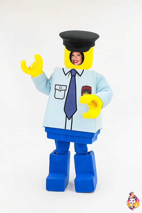 Figurine Policeman Party Entertainer Costume