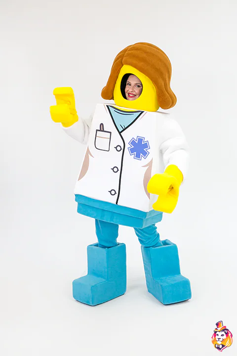 Figurka doktor – strój dla animatora