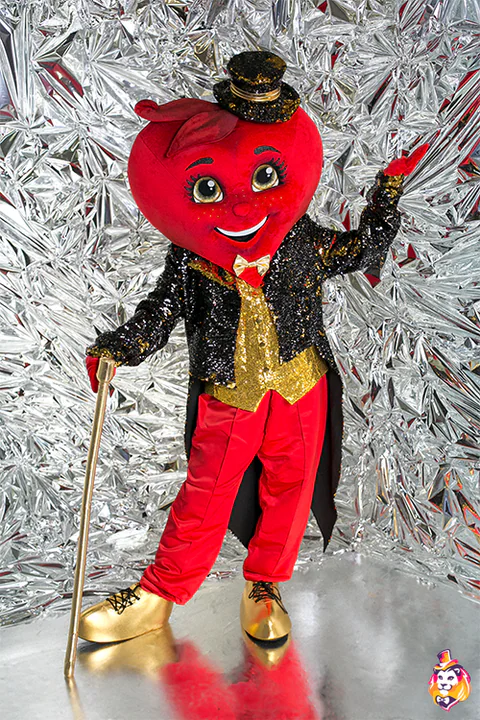 Heart Mr. Love Mascot Costume