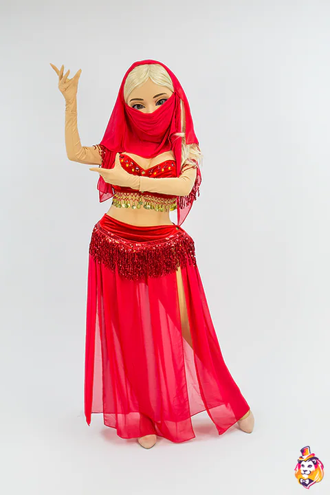 Orientalisches Mädchen – Maskottchen-Kostüm, Foto 4
