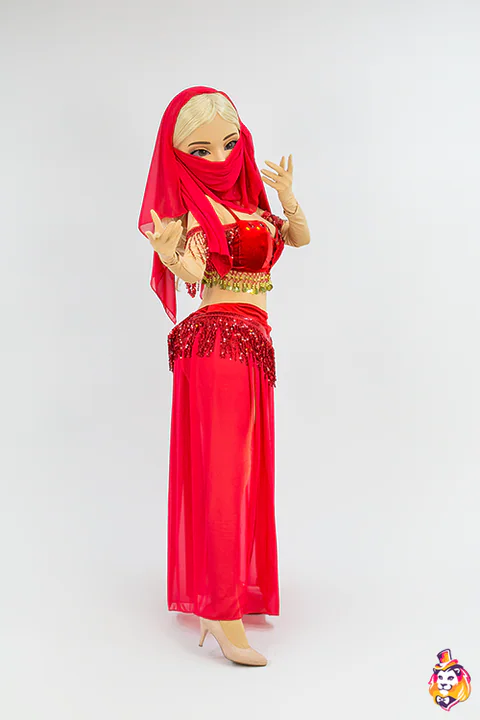 Orientalisches Mädchen – Maskottchen-Kostüm, Foto 5