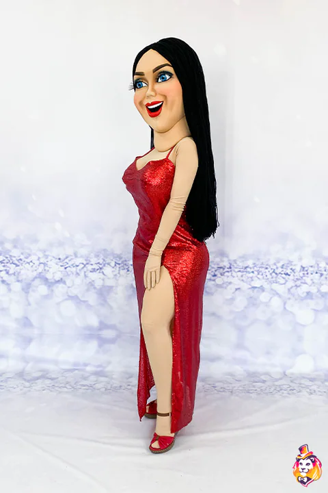 Striptease Dress Jessica for Mascots — side view