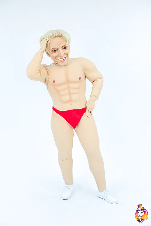 Mascottepak Blonde stripper – foto 5