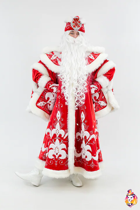 Costum de animator Moș Crăciun Rubin