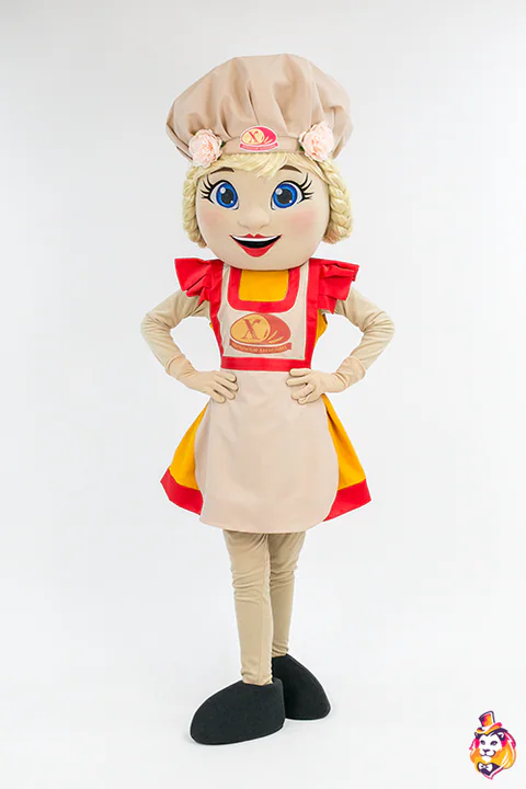 Mascottepak Klein bakkerinnetje