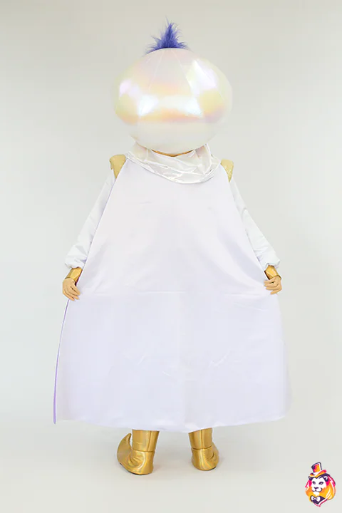 Mascottepak Oosterse jongeman – achteraanzicht
