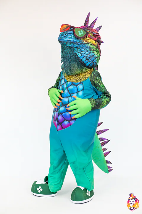 Mascottepak Leguaan