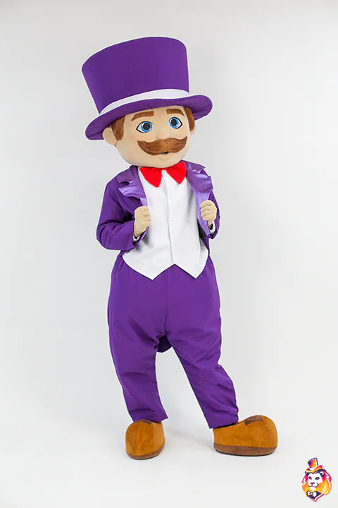 Mascottepak Gentleman – vooraanzicht