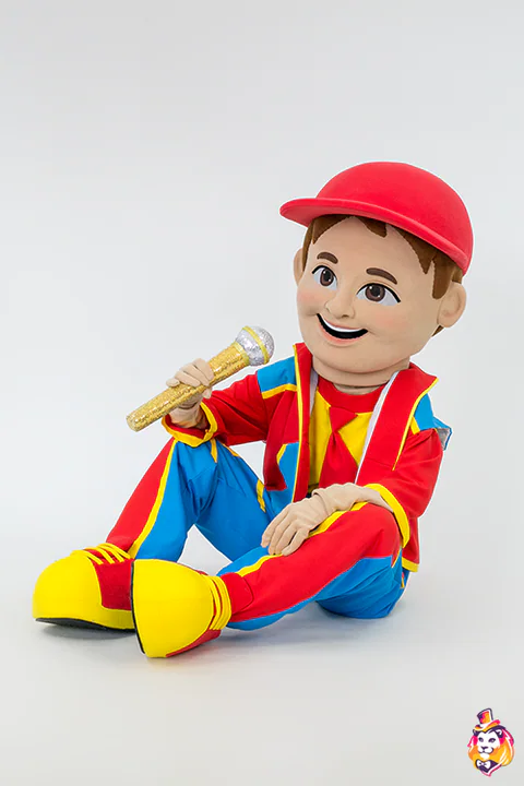 Boy Rapper mascot costume — photo 4