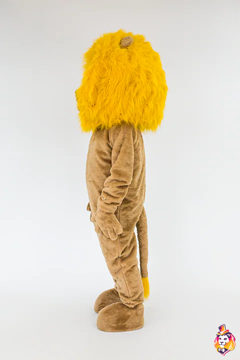 Mascottepak Leeuw Sunny – zijaanzicht