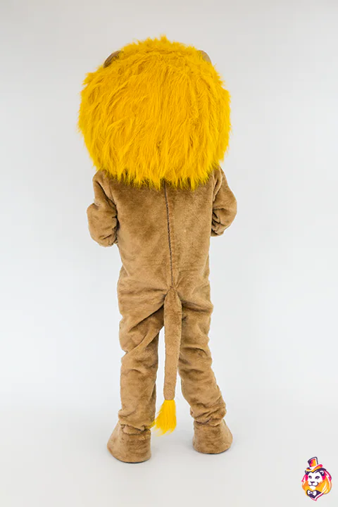 Mascottepak Leeuw Sunny – achteraanzicht