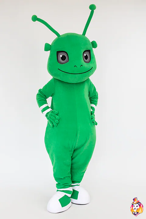 Mascottepak Groen buitenaards wezen