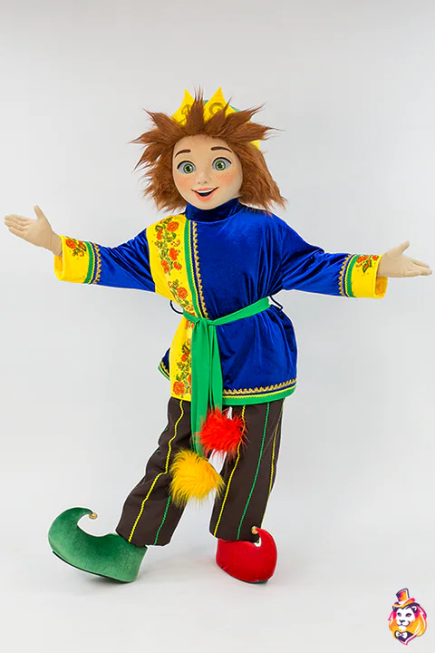 Mascottepak Nar Peter blauw – foto 2