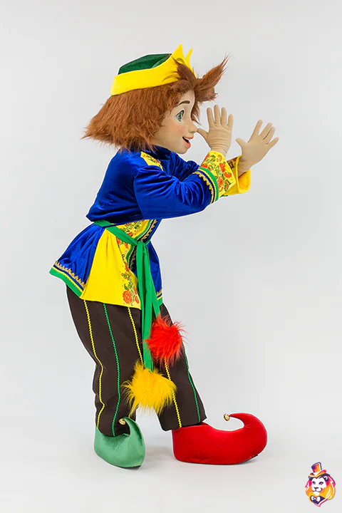 Mascottepak Nar Peter blauw – foto 3