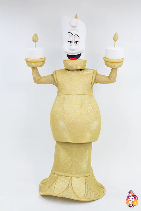 Fabulous Candlestick Mascot Costume