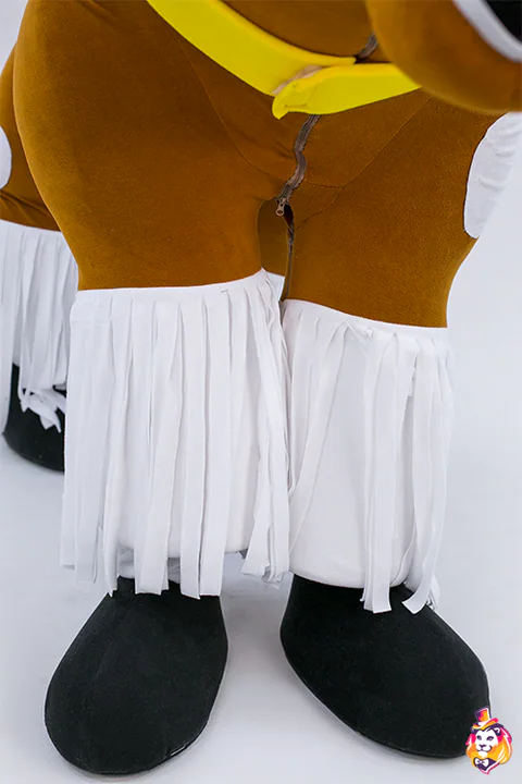 Mascottepak Dansend paard – detail