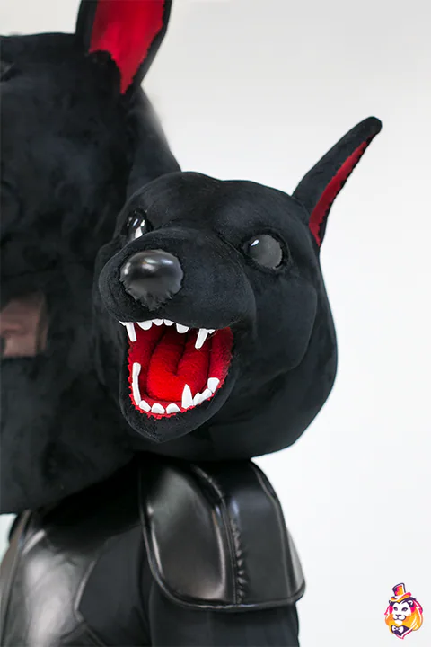 Kostým maskota Kerberos – detail