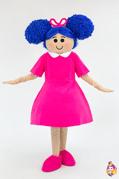Mascottepak Meisje Cindy