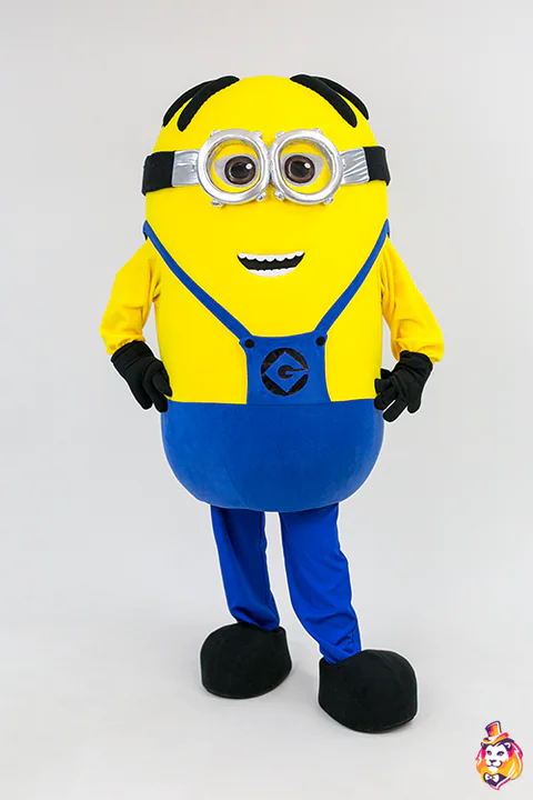 Mascottepak Geel mannetje Banaan