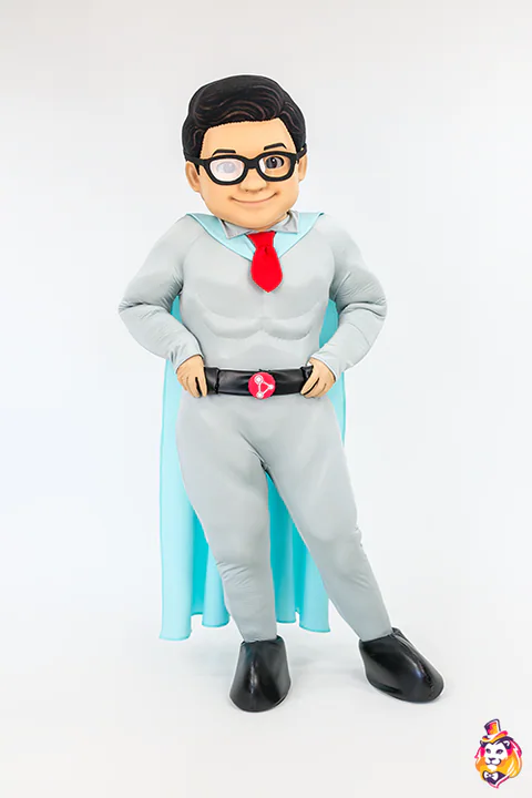 Mascottepak Niiman – vooraanzicht