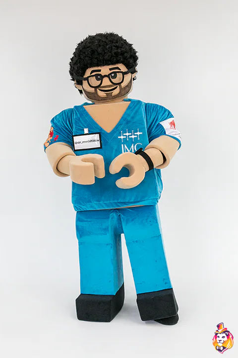 Figurine Doctor Mascot Costume