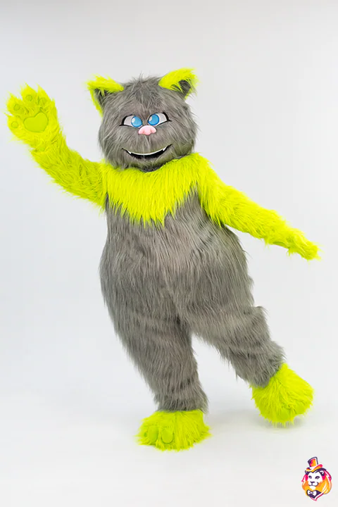Crazy Cat mascot costume — photo 4