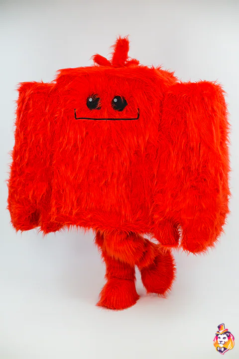 Mascottepak Rood monster
