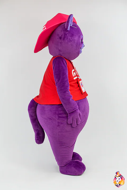 Mascottepak Kater Max – zijaanzicht