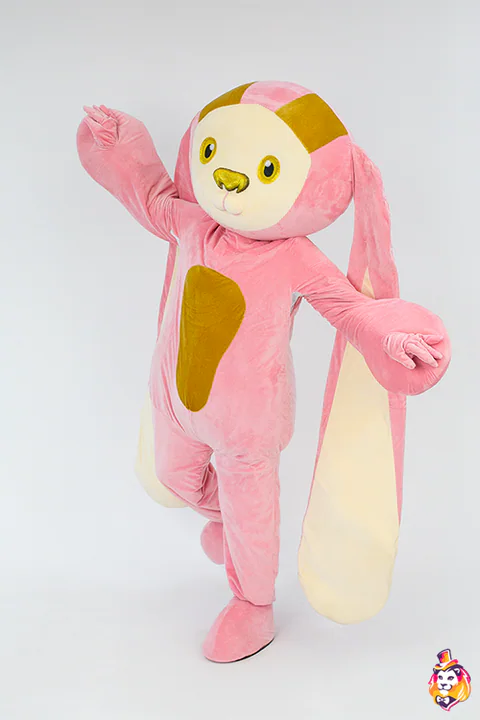 Creature Pink mascot costume — photo 4