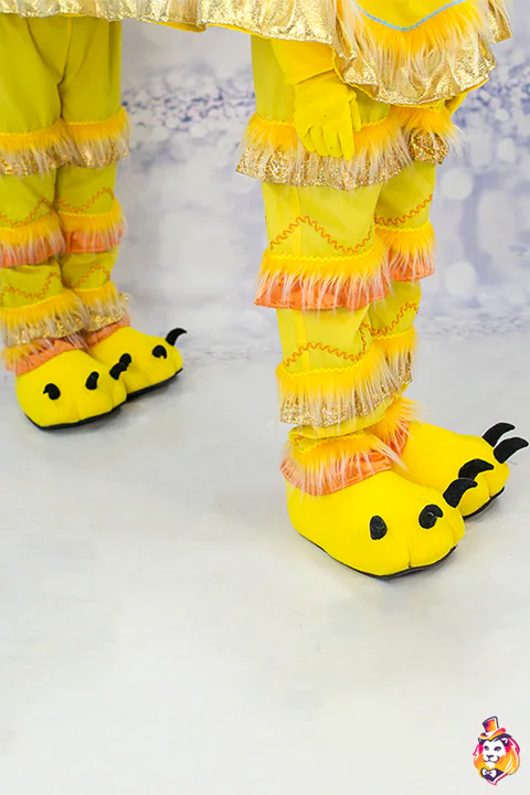 Mascottepak Draak Shinna – detail