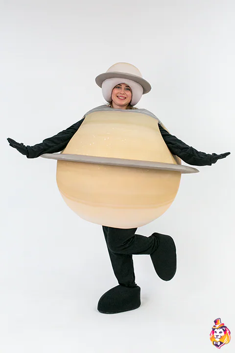 Kostým pro animátory Planeta Saturn