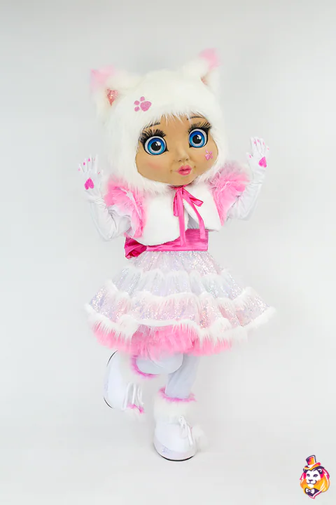 Mascottepak Kattenmeisje