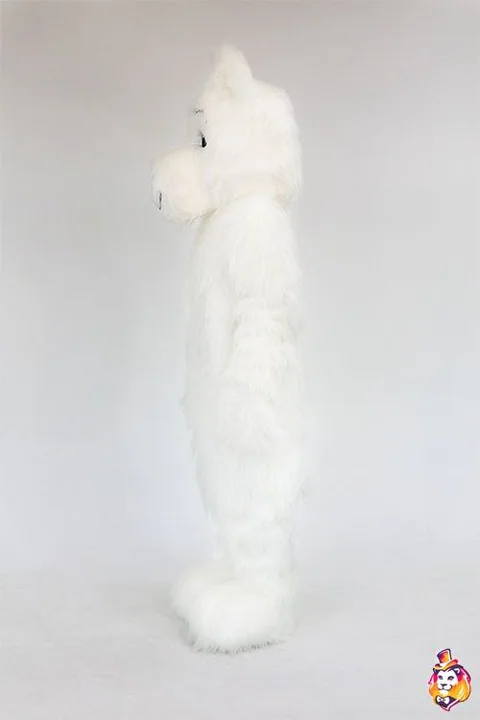Mascottepak Hond Victor – zijaanzicht