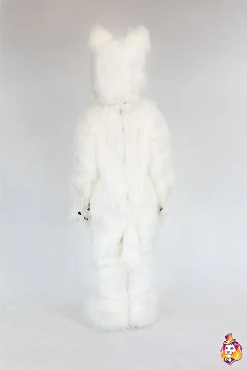 Mascottepak Hond Victor – achteraanzicht