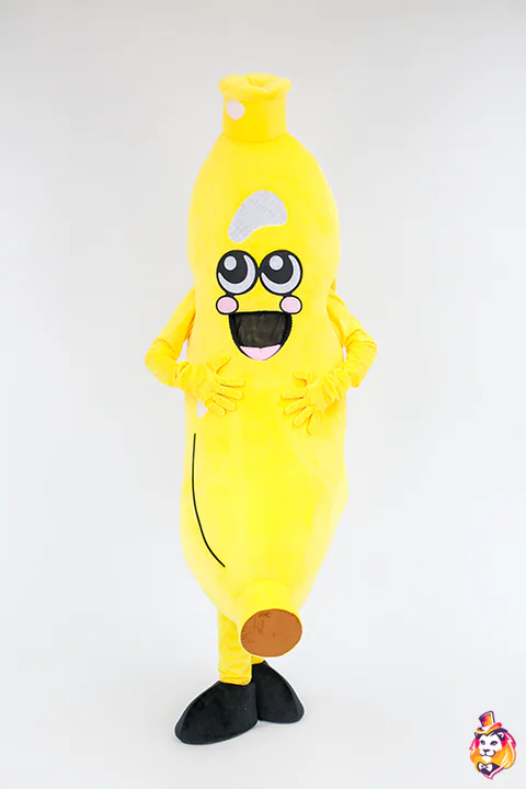 Mascottepak Gele banaan