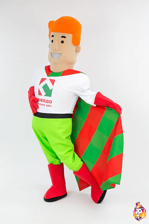 Mascottepak Kapitein Victory