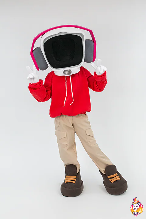 Kostým maskota DJ Tivi