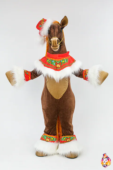 Horse Chestnut mascot costume — photo 4