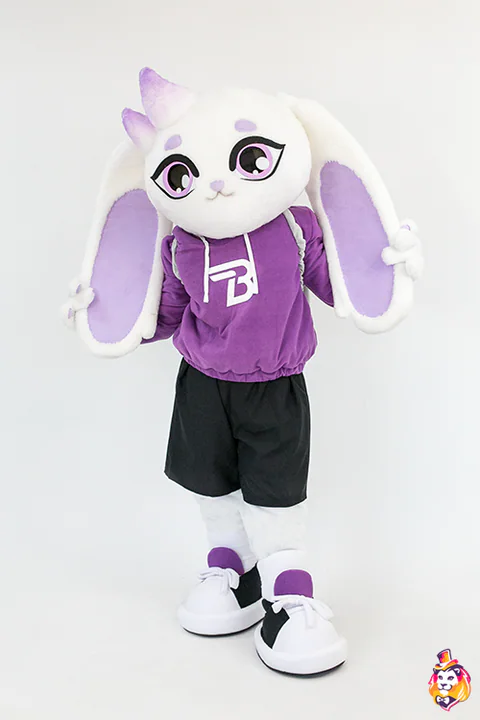 ひらめきうさぎの着ぐるみ