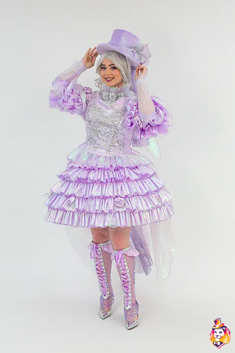 Lady Violet Party Entertainer Costume