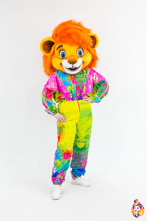 Leo Fire Mascot Costume