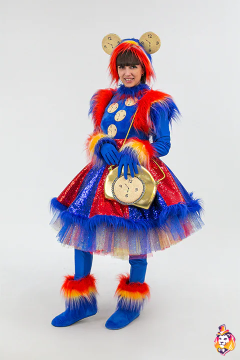 Miss Clock Party Entertainer Costume