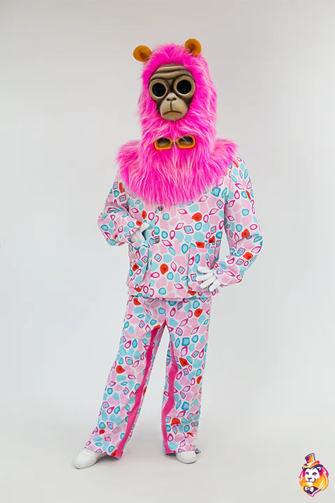 Monkey Cosmix Mascot Costume