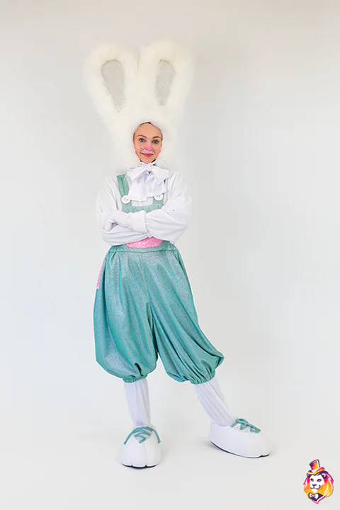 Costum de animator Iepurașul Mentă – foto 4