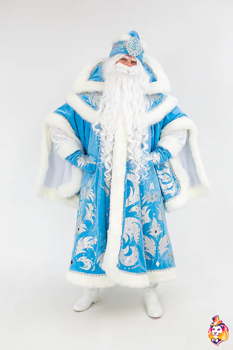 Costum de animator Moș Crăciun Gheață
