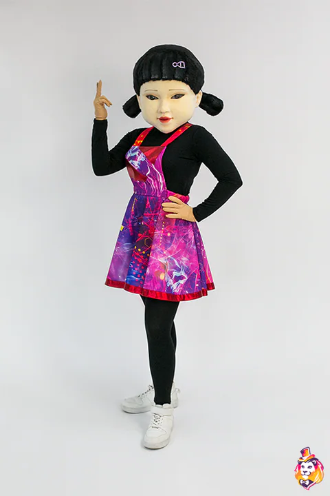 Girl 001 Mascot Costume