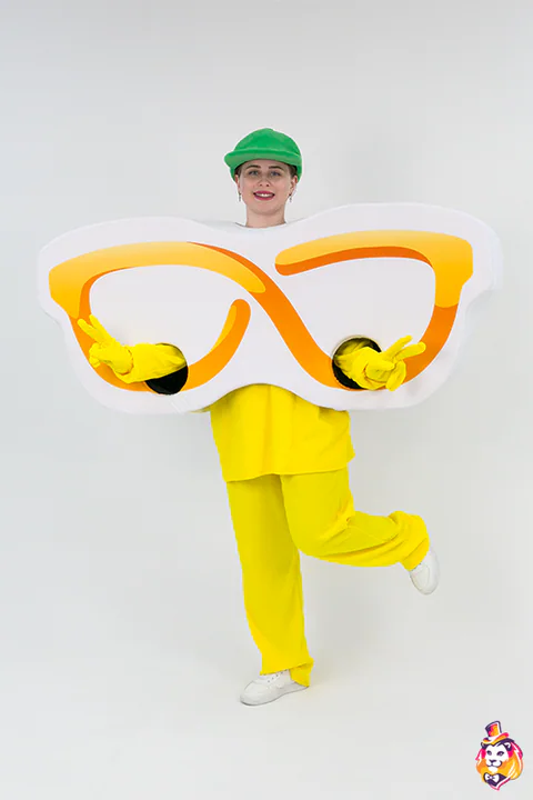 Glasses Party Entertainer Costume