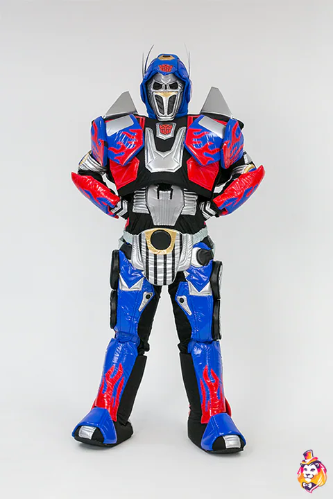 Robot Blue Mascot Costume